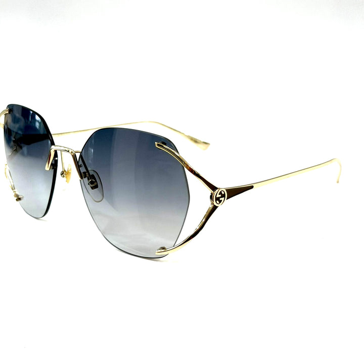GUCCI GG0651S 002 GRADIENT 59MM SQUARE SUNGLASSES