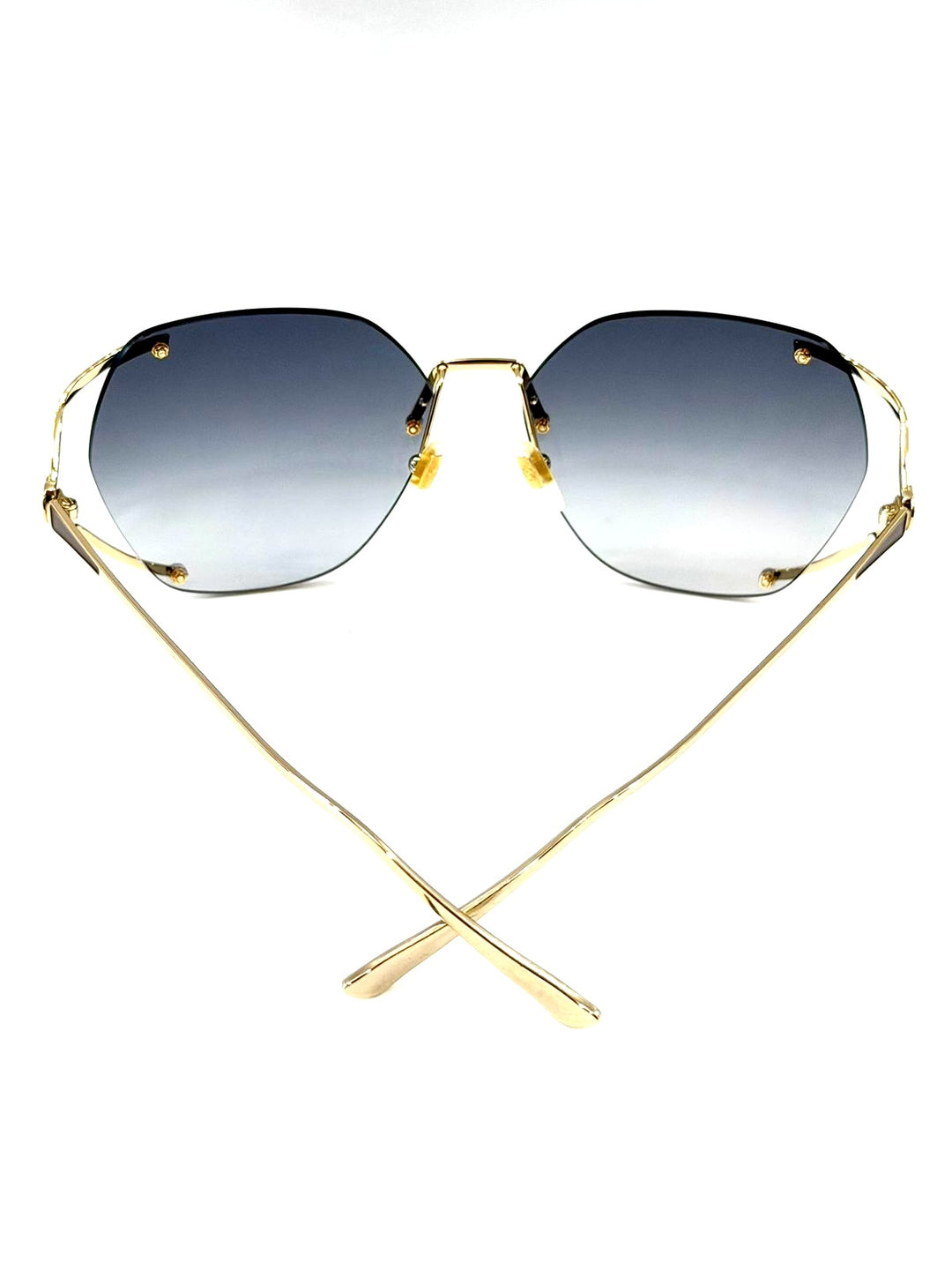 GUCCI GG0651S 002 GRADIENT 59MM SQUARE SUNGLASSES