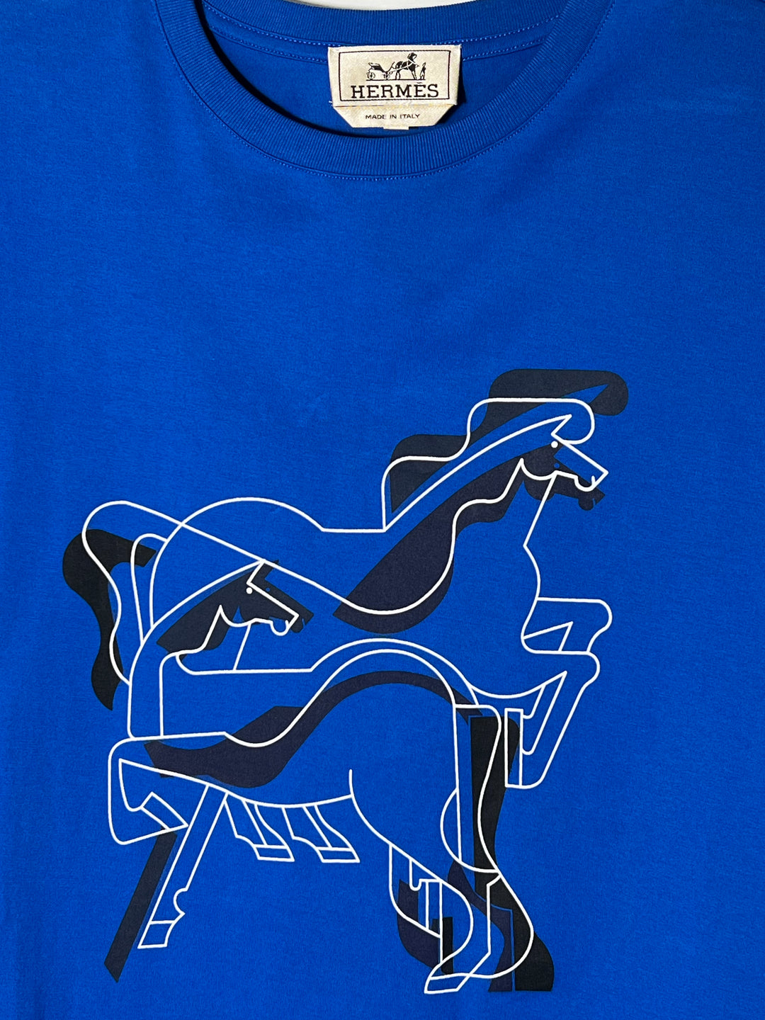 HERMÈS BRAZILIAN HORSE PRINT T-SHIRT