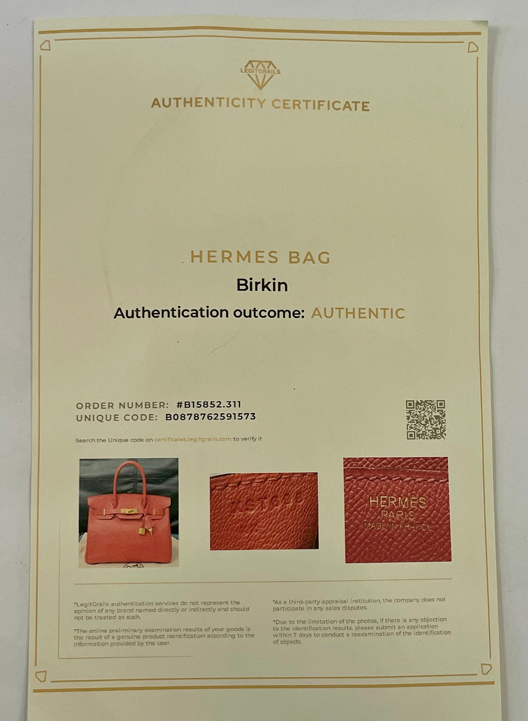 HERMÈS BIRKIN 30 ROUGE CASAQUE EPSOM LEATHER GOLD HARDWARE