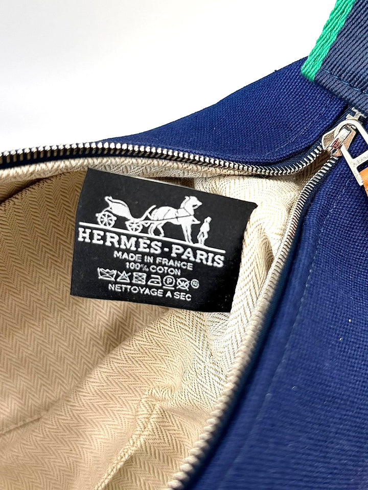 HERMÈS BRIDE-A-BRAC SMALL VANITY TRAVEL CASE – MARINE