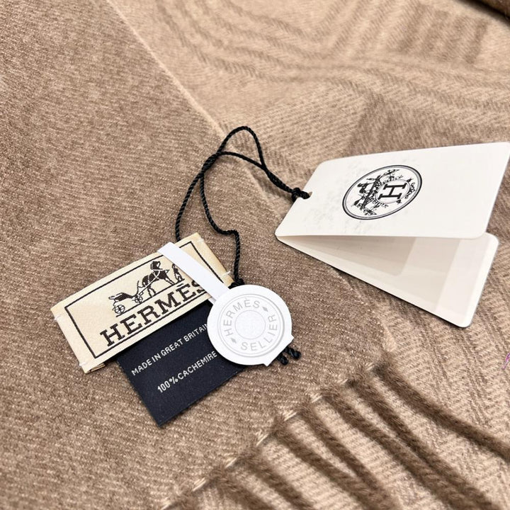 HERMÈS CIRCUIT 24 FAUBOURG CASHMERE MUFFLER SCARF