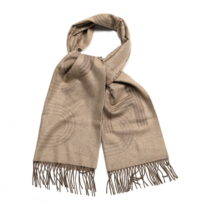HERMÈS CIRCUIT 24 FAUBOURG CASHMERE MUFFLER SCARF