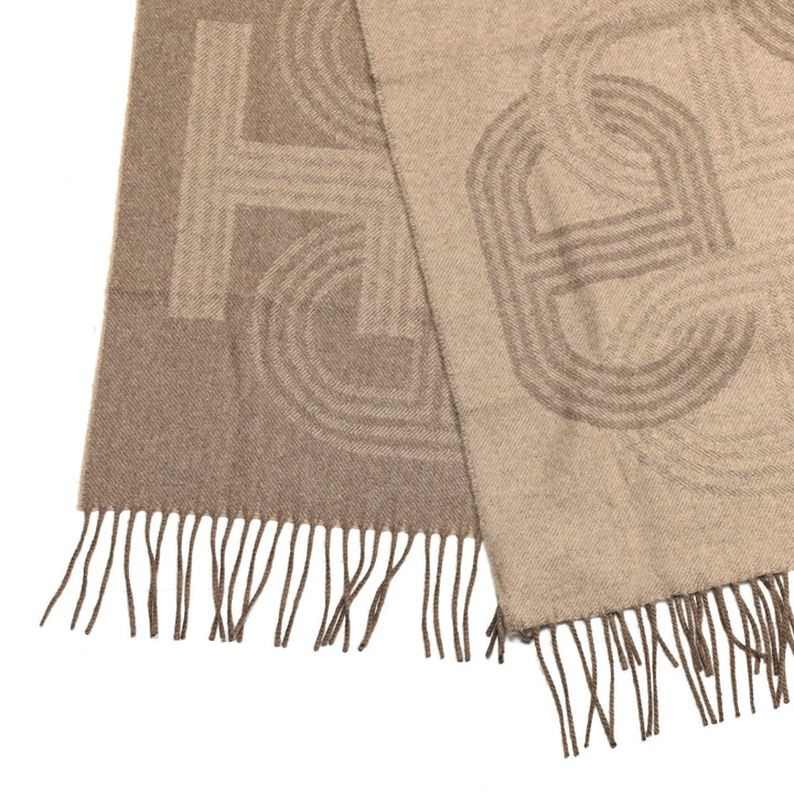HERMÈS CIRCUIT 24 FAUBOURG CASHMERE MUFFLER SCARF
