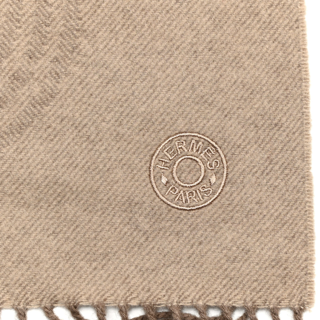 HERMÈS CIRCUIT 24 FAUBOURG CASHMERE MUFFLER SCARF