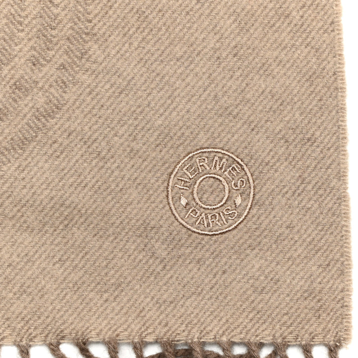 HERMÈS CIRCUIT 24 FAUBOURG CASHMERE MUFFLER SCARF