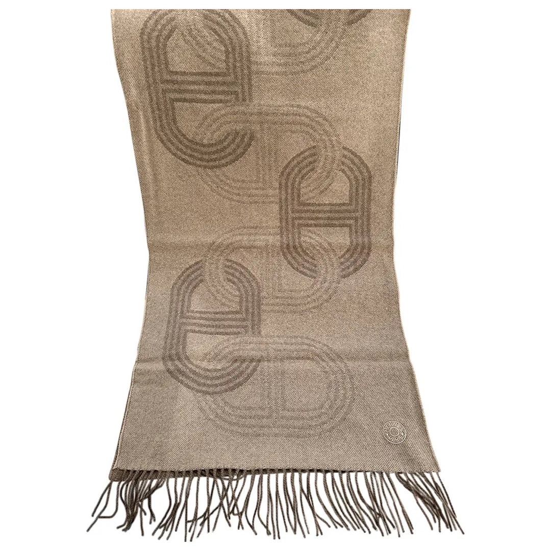 HERMÈS CIRCUIT 24 FAUBOURG CASHMERE MUFFLER SCARF