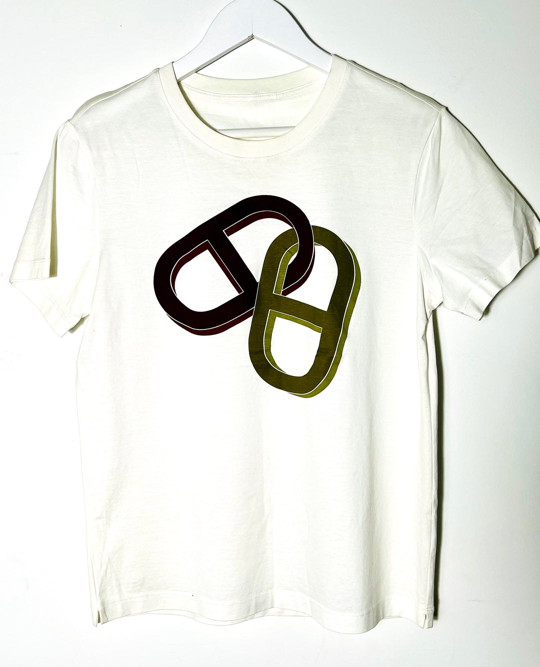 HERMÈS チェーンパターン Tシャツ HERMES-Chain-Link-T-Shirt-