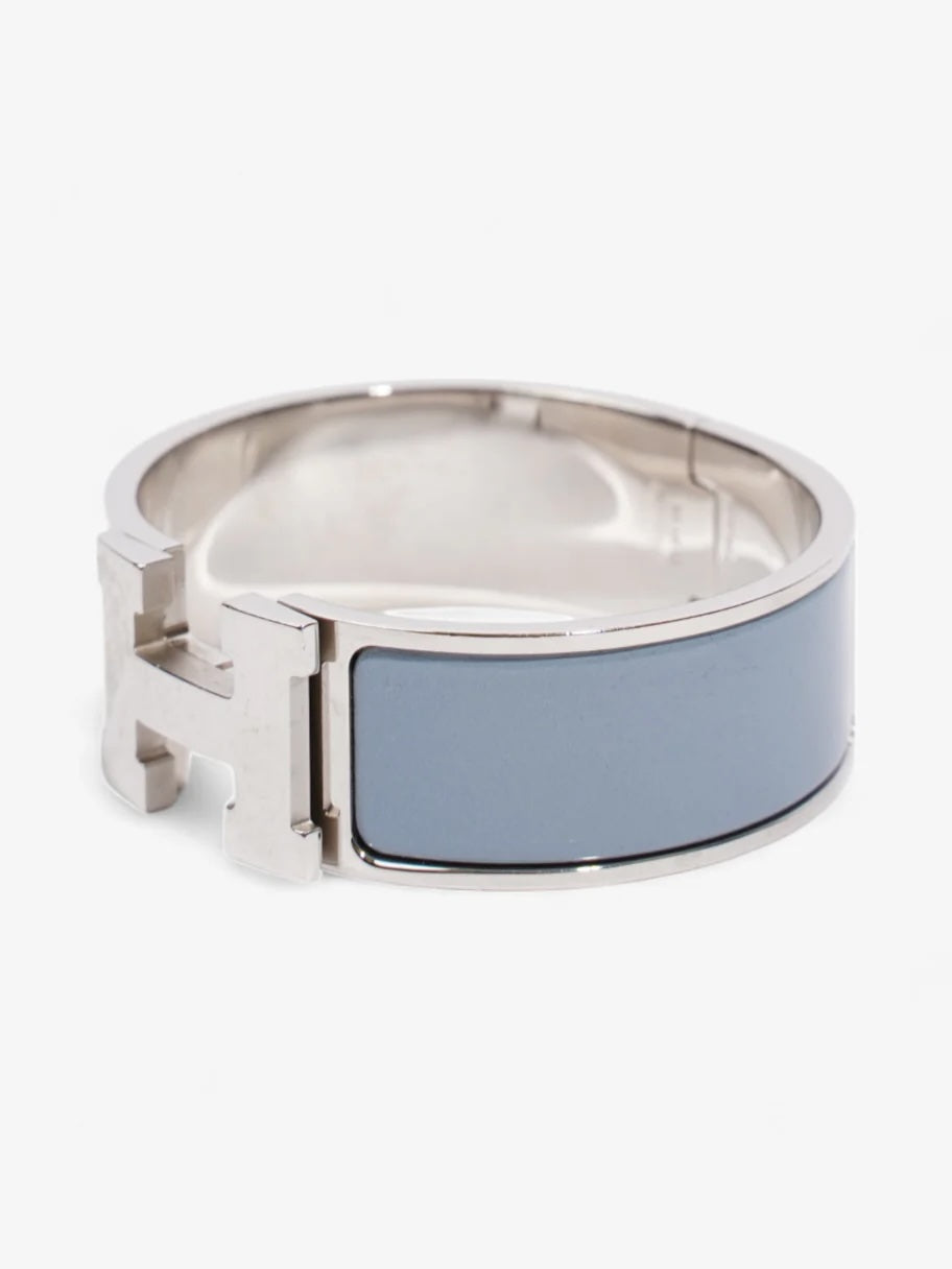 HERMÈS CLIC CLAC H ENAMEL WIDE CUFF BRACELET