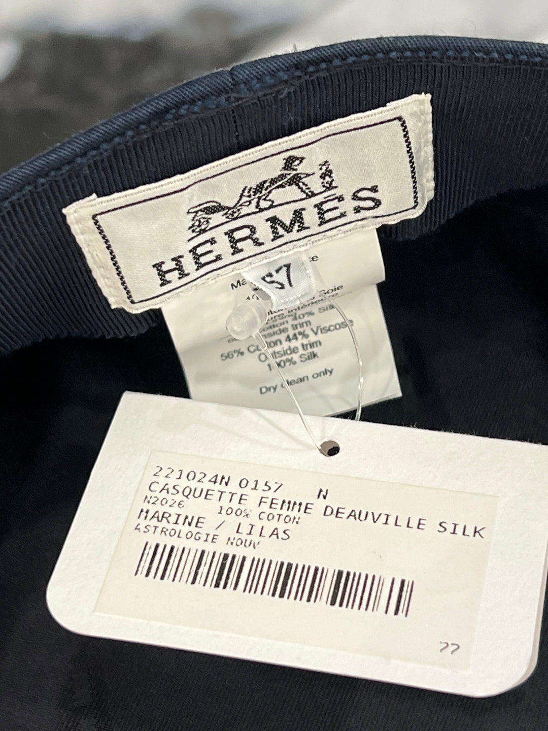 HERMÈS DEAUVILLE CAP