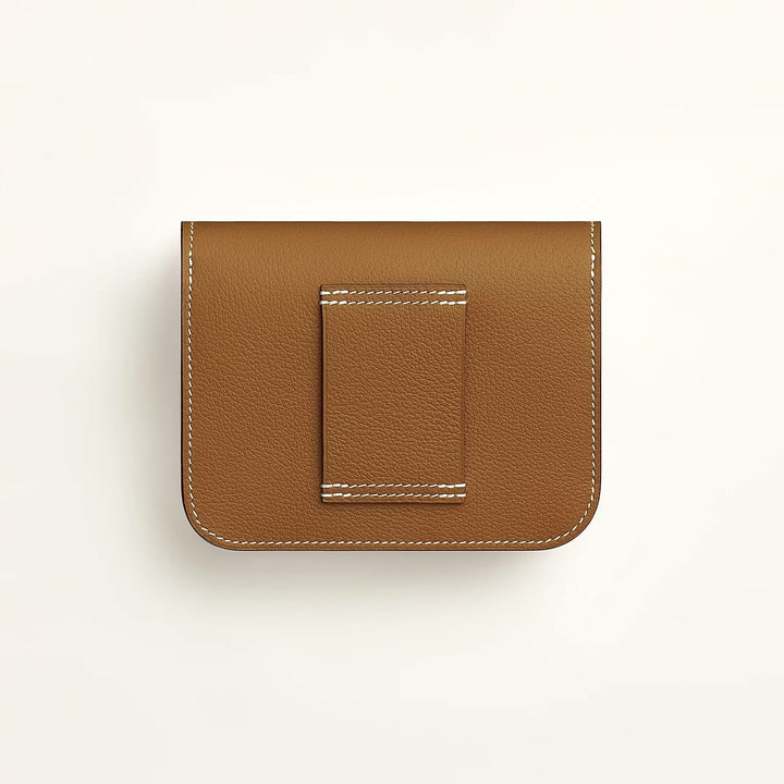 HERMÈS CONSTANCE EPSOM LEATHER MINI WALLET