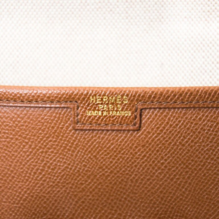 HERMÈS H EPSOM LEATHER JIGE PM CLUTCH BAG