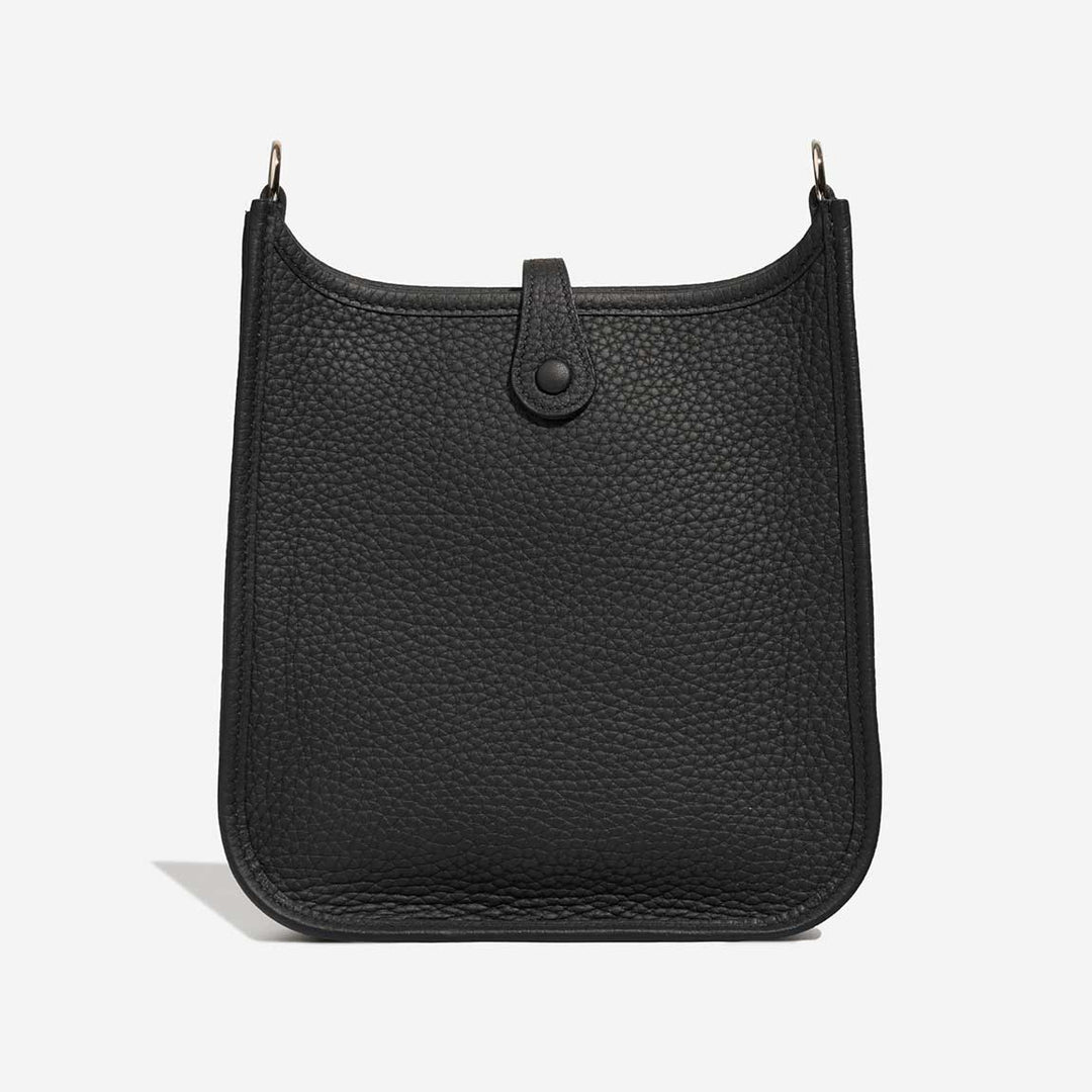 HERMÈS EVELYNE 16 AMAZONE TAURILLON CLEMENCE LEATHER CROSSBODY BAG IN NOIR
