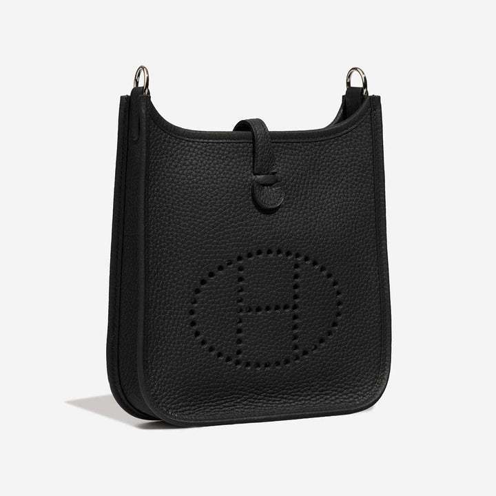 HERMÈS EVELYNE 16 AMAZONE TAURILLON CLEMENCE LEATHER CROSSBODY BAG IN NOIR