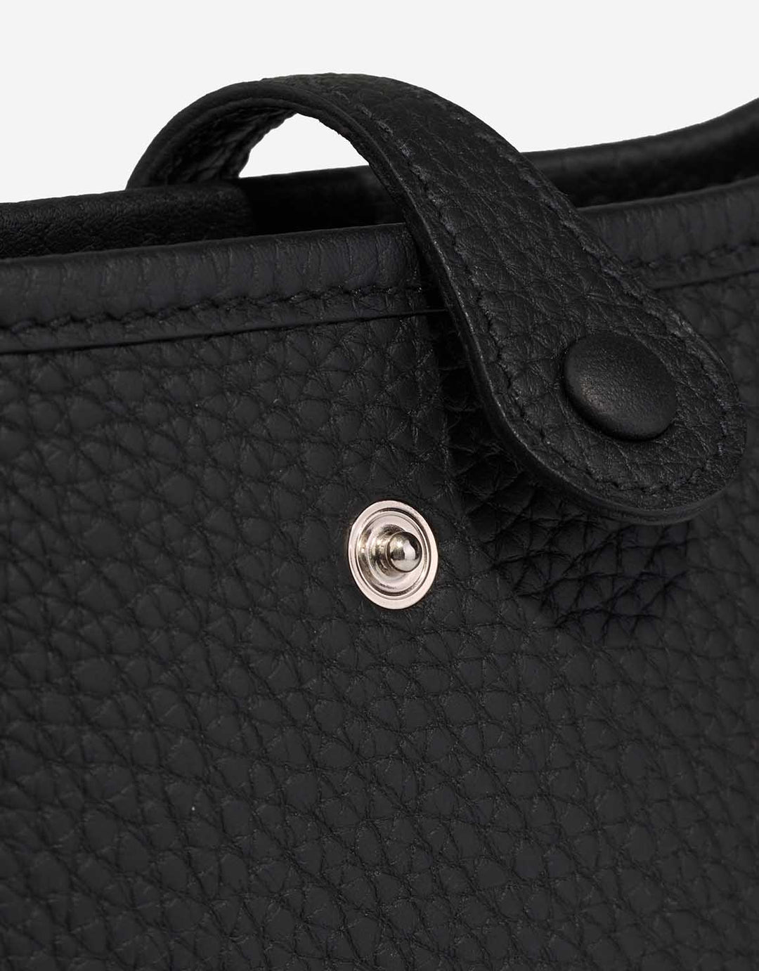 HERMÈS EVELYNE 16 AMAZONE TAURILLON CLEMENCE LEATHER CROSSBODY BAG IN NOIR