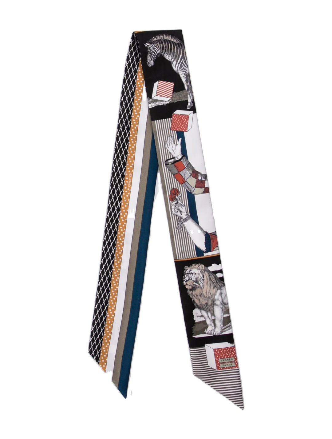 HERMÈS GRAND THÉÂTRE NOUVEAU SILK TWILLY