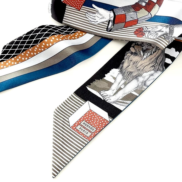 HERMÈS GRAND THÉÂTRE NOUVEAU SILK TWILLY