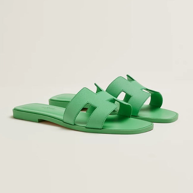 HERMÈS ORAN SANDALS EPSOM LEATHER