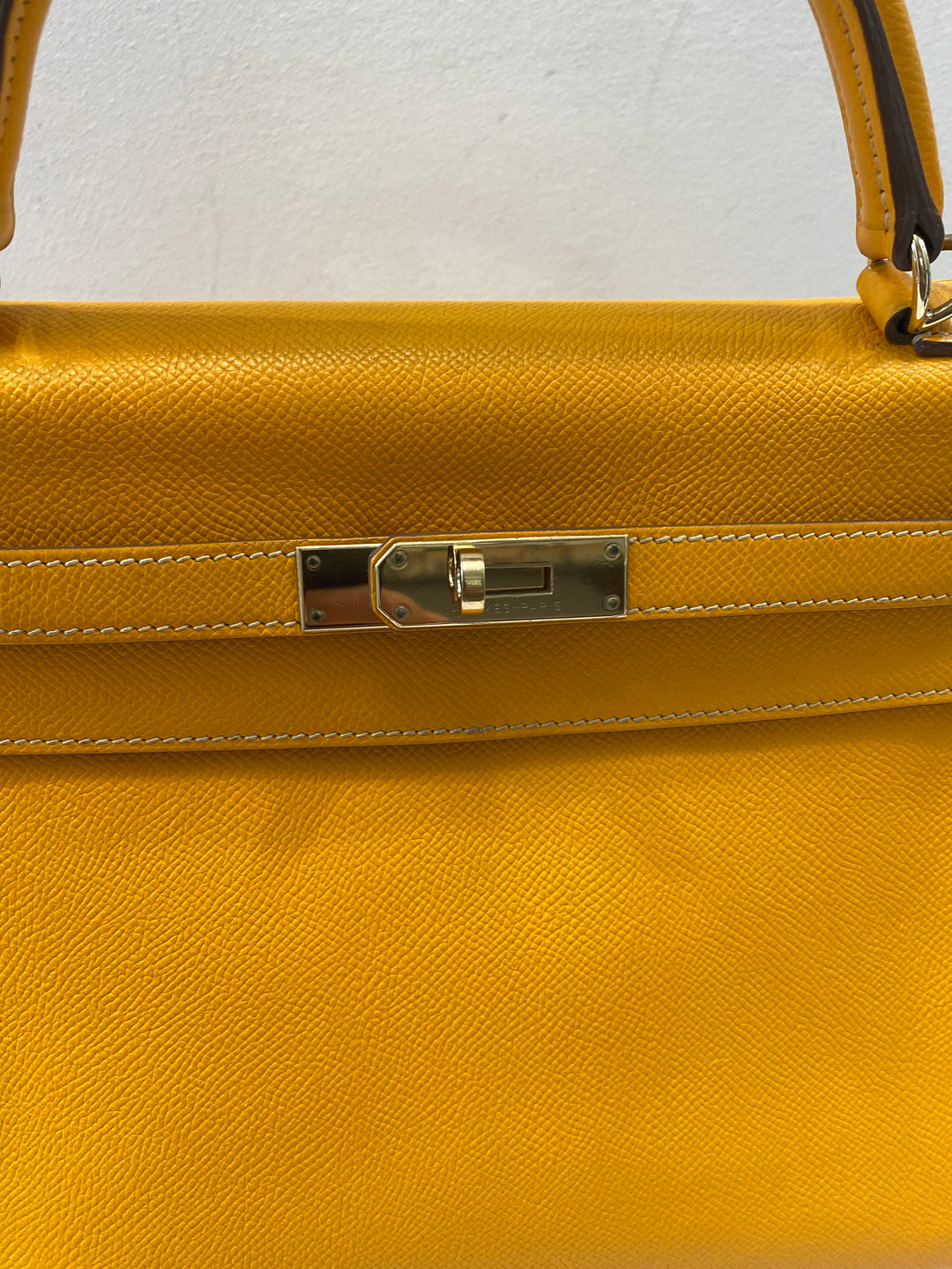 HERMÈS EPSOM LEATHER KELLY 28 SELLIER