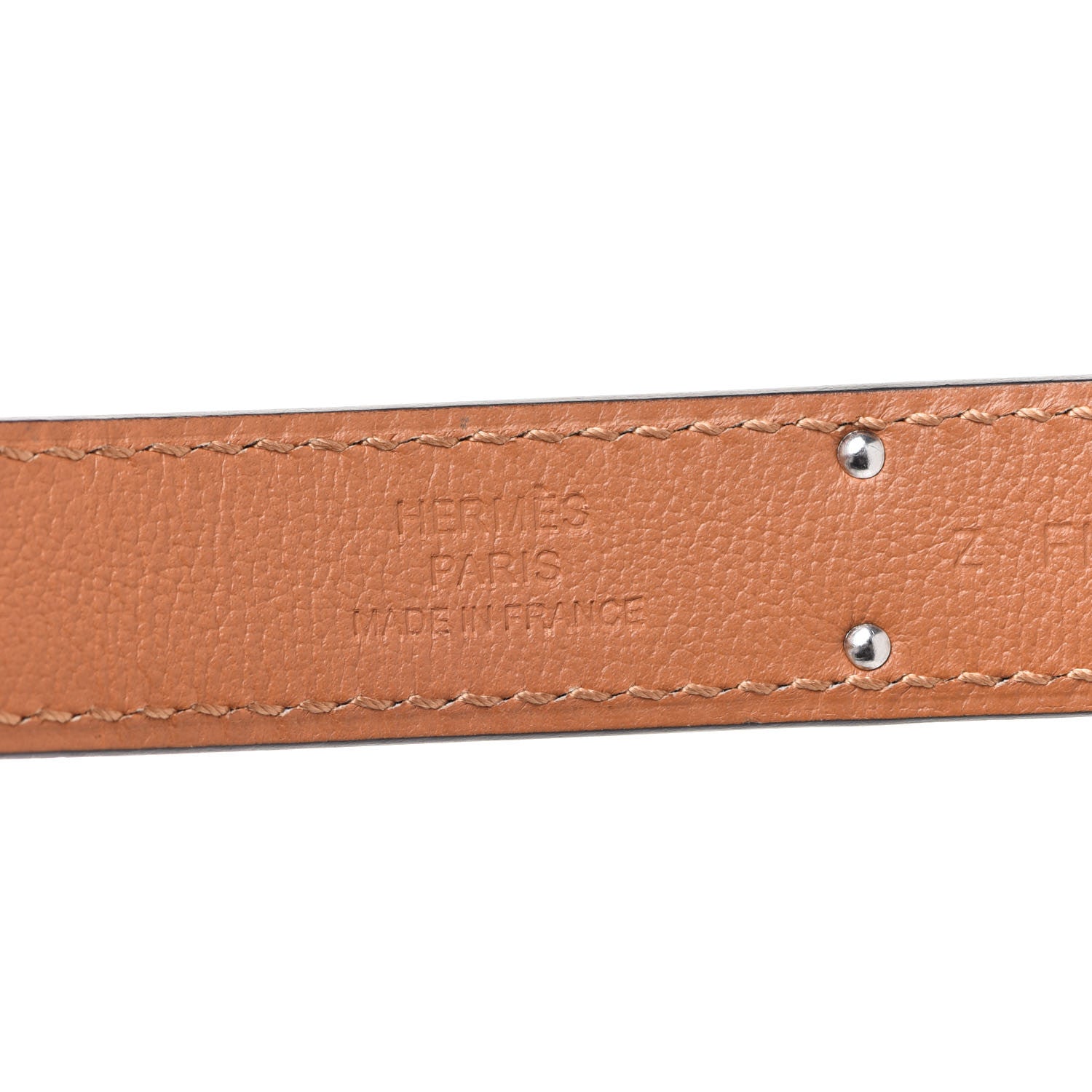Kelly leather belt Hermès Green size S International in Leather - 23711969