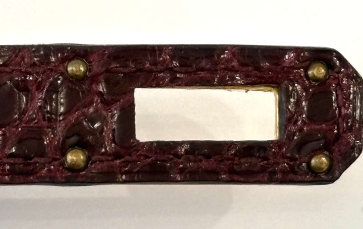 HERMÈS KELLY CLASSIQUE TO GO ALLIGATOR LEATHER WALLET