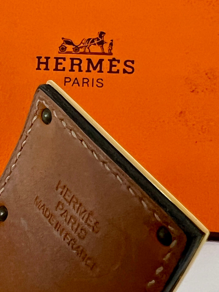 HERMÈS KELLY DOG CUFF LEATHER BRACELET