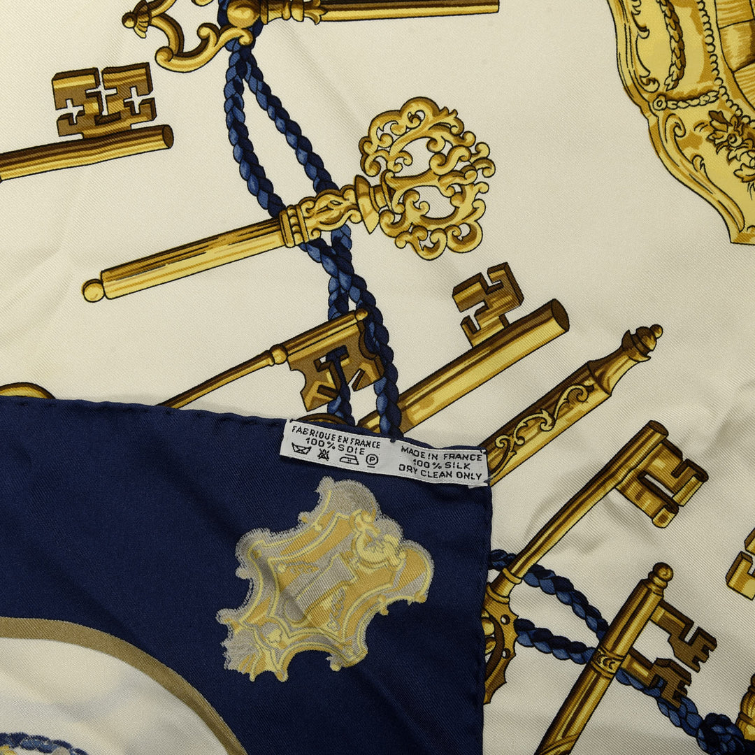 HERMÈS KEYS LES CLES SILK SCARF