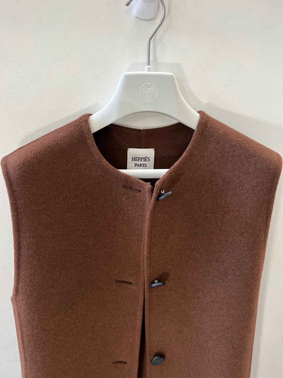 HERMÈS CASHMERE LONG JACKET