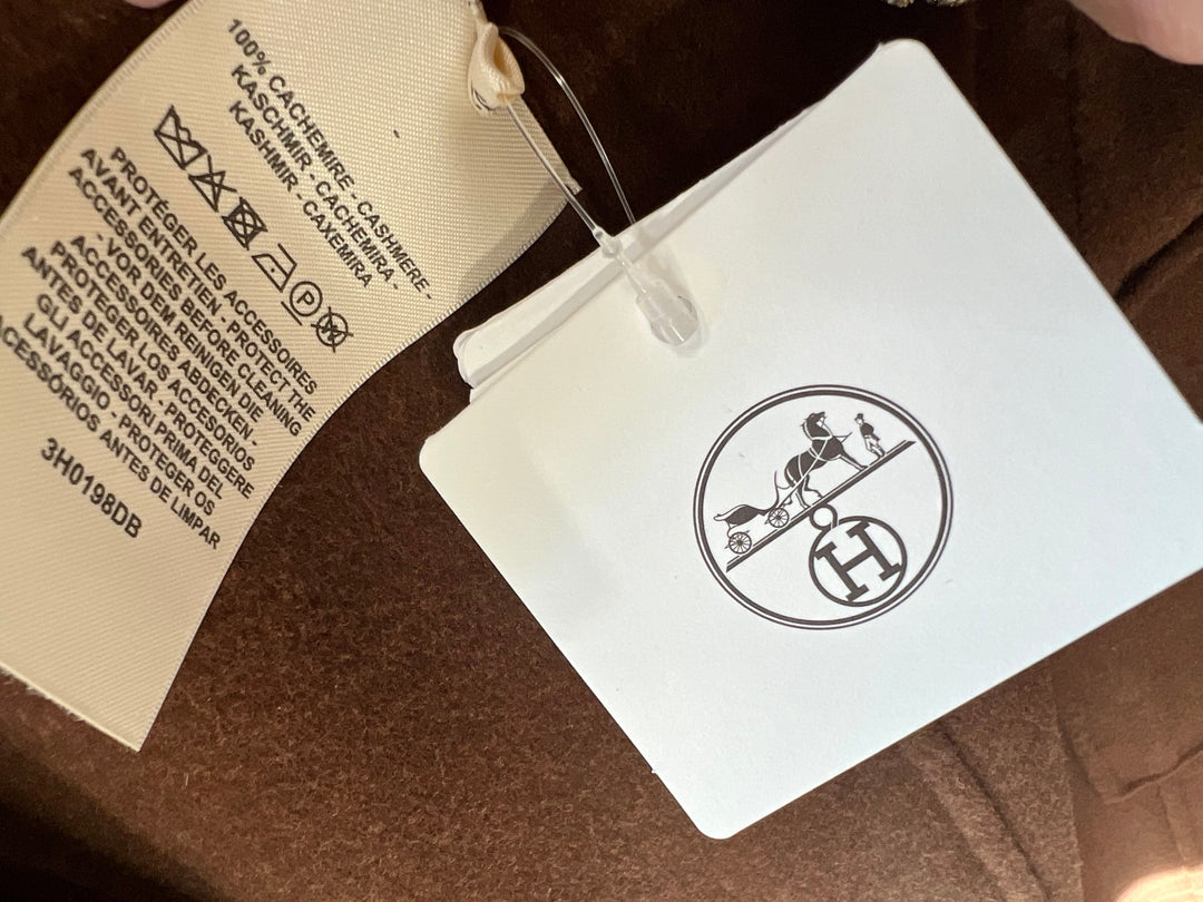 HERMÈS CASHMERE LONG JACKET