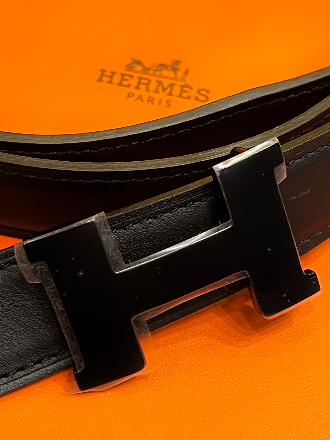 HERMÈS MINI CONSTANCE H BUCKLE REVERSIBLE BELT