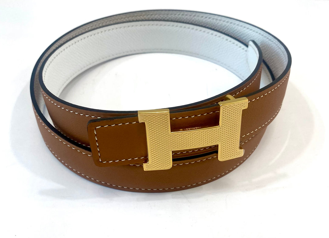 HERMÈS MINI H REVERSIBLE BELT
