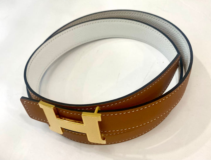 HERMÈS MINI H REVERSIBLE BELT