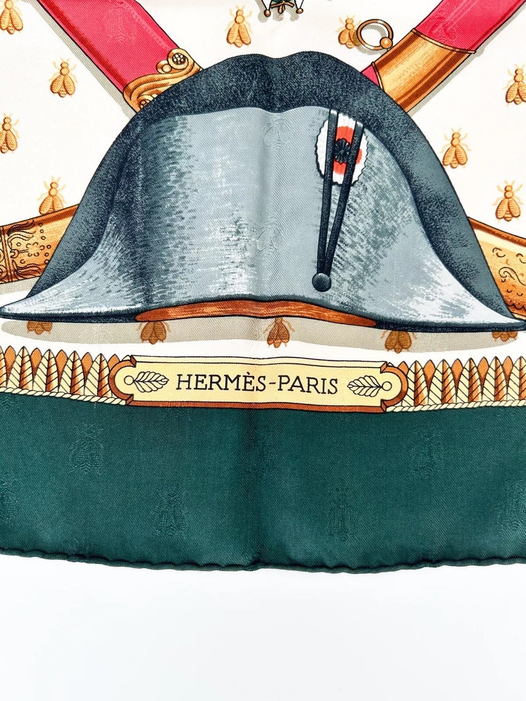 HERMÈS NAPOLEON JACQUARD BY PHILIPPE LEDOUX SILK SCARF