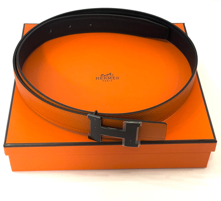 HERMÈS MINI CONSTANCE H BUCKLE REVERSIBLE BELT