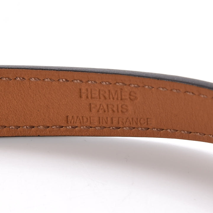 HERMÈS KELLY DOUBLE TOUR SWIFT LEATHER BRACELET