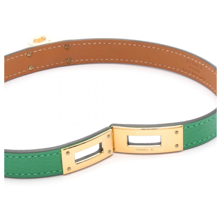 HERMÈS KELLY DOUBLE TOUR SWIFT LEATHER BRACELET