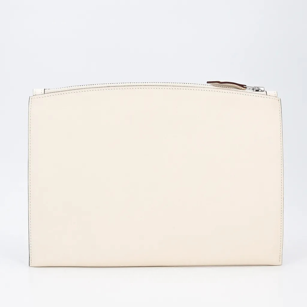 HERMÈS SWIFT LEATHER BAZAR IN &amp; OUT POUCH