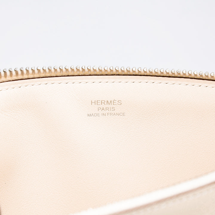 HERMÈS SWIFT LEATHER BAZAR IN &amp; OUT POUCH