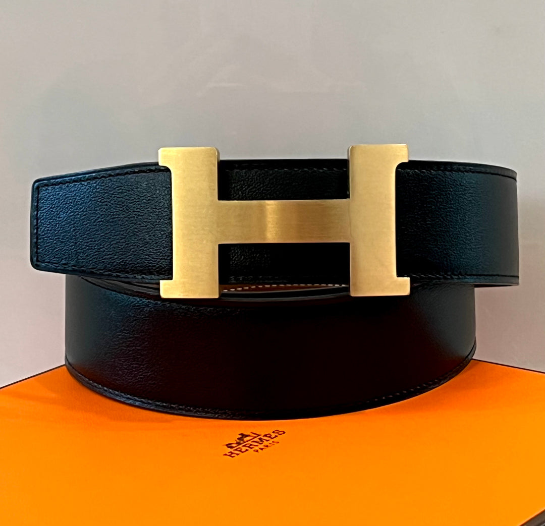 HERMÈS SWIFT TOGO 42MM CONSTANCE H LEATHER BELT