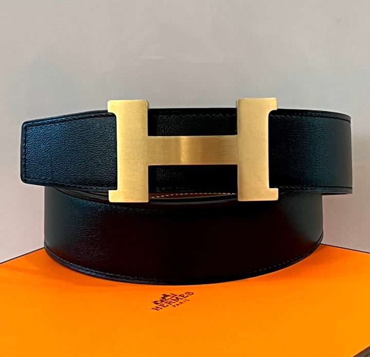 HERMÈS SWIFT TOGO 42MM CONSTANCE H LEATHER BELT