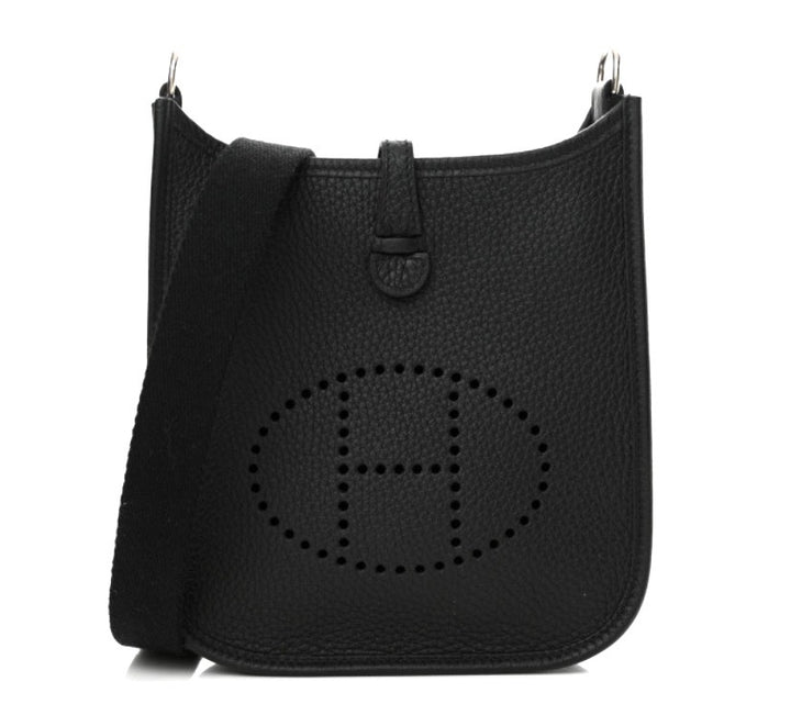 HERMÈS EVELYNE TPM TAURILLON CLEMENCE LEATHER CROSSBODY