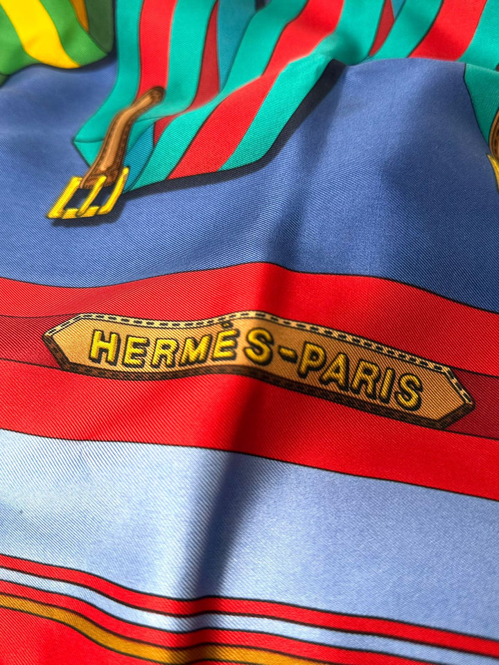 HERMÈS CARRE SUSPENDER BELT SCARF