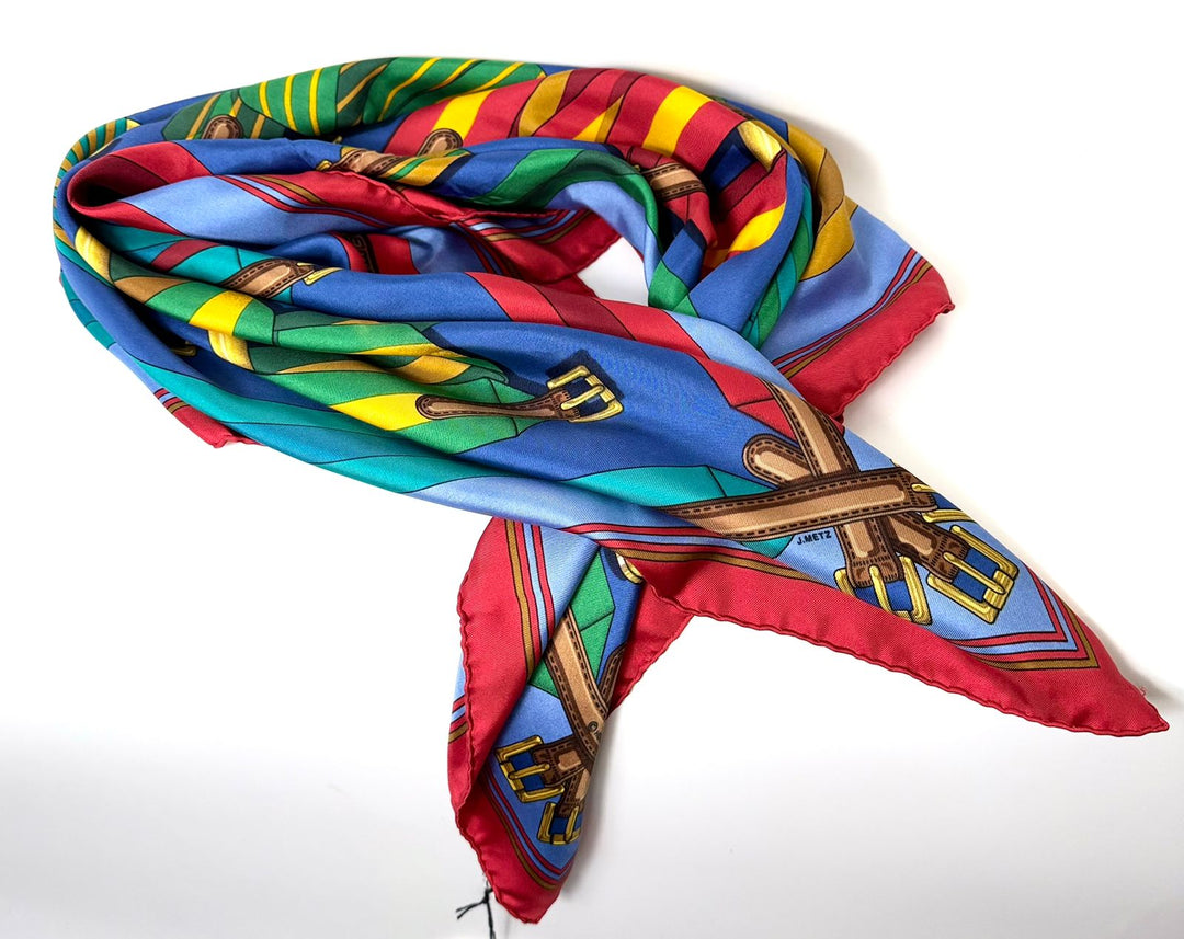 HERMÈS CARRE SUSPENDER BELT SCARF