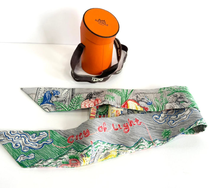 HERMÈS CITY OF LIGHT SILK TWILLY