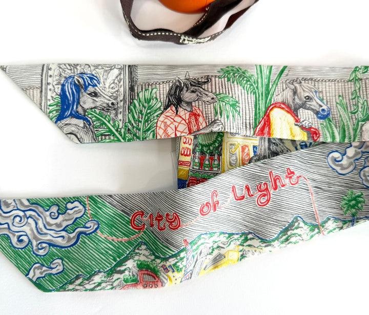 HERMÈS CITY OF LIGHT SILK TWILLY