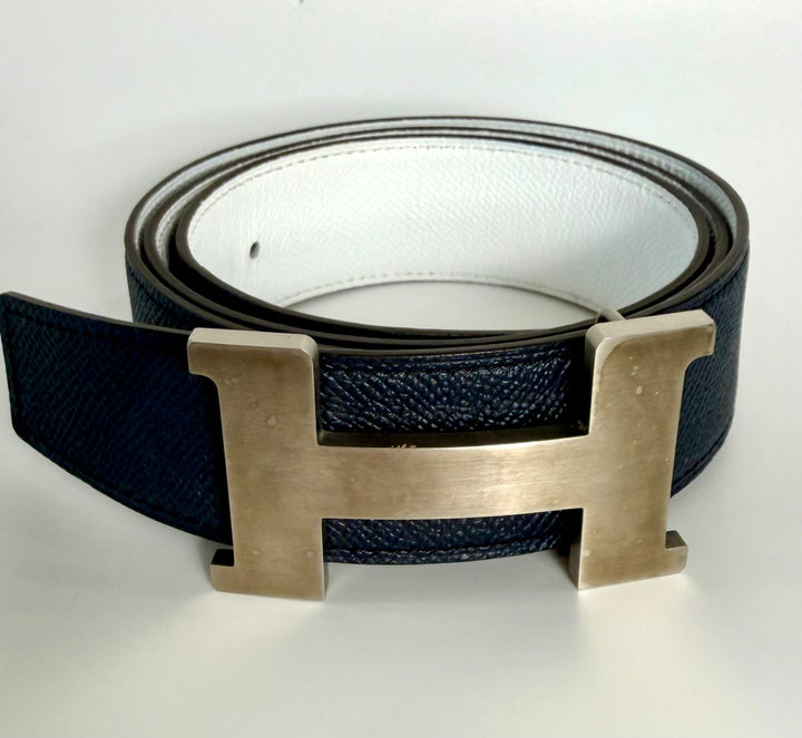 HERMÈS CONSTANCE EPSOM LEATHER REVERSIBLE 42MM BELT