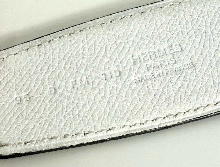 HERMÈS CONSTANCE EPSOM LEATHER REVERSIBLE 42MM BELT