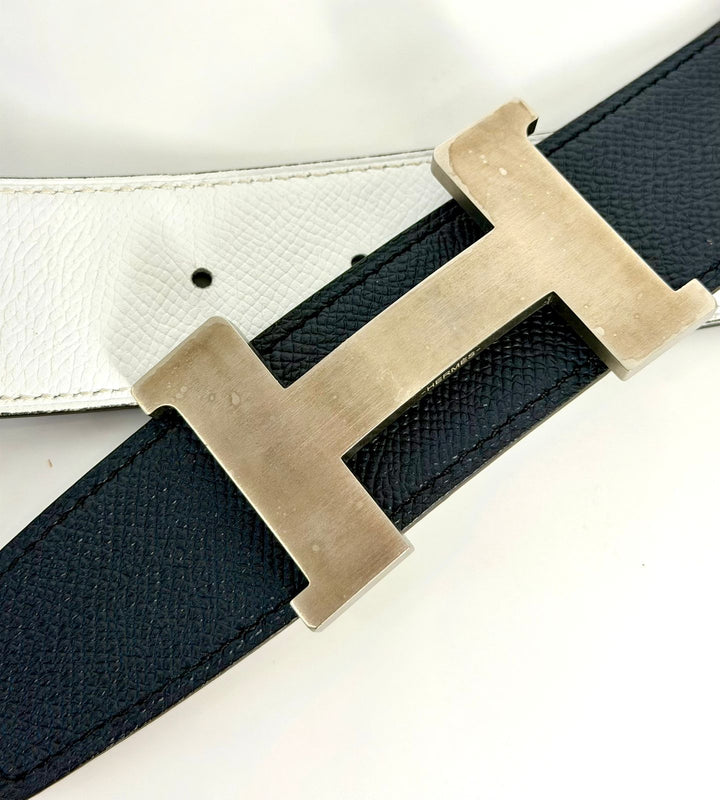 HERMÈS CONSTANCE EPSOM LEATHER REVERSIBLE 42MM BELT