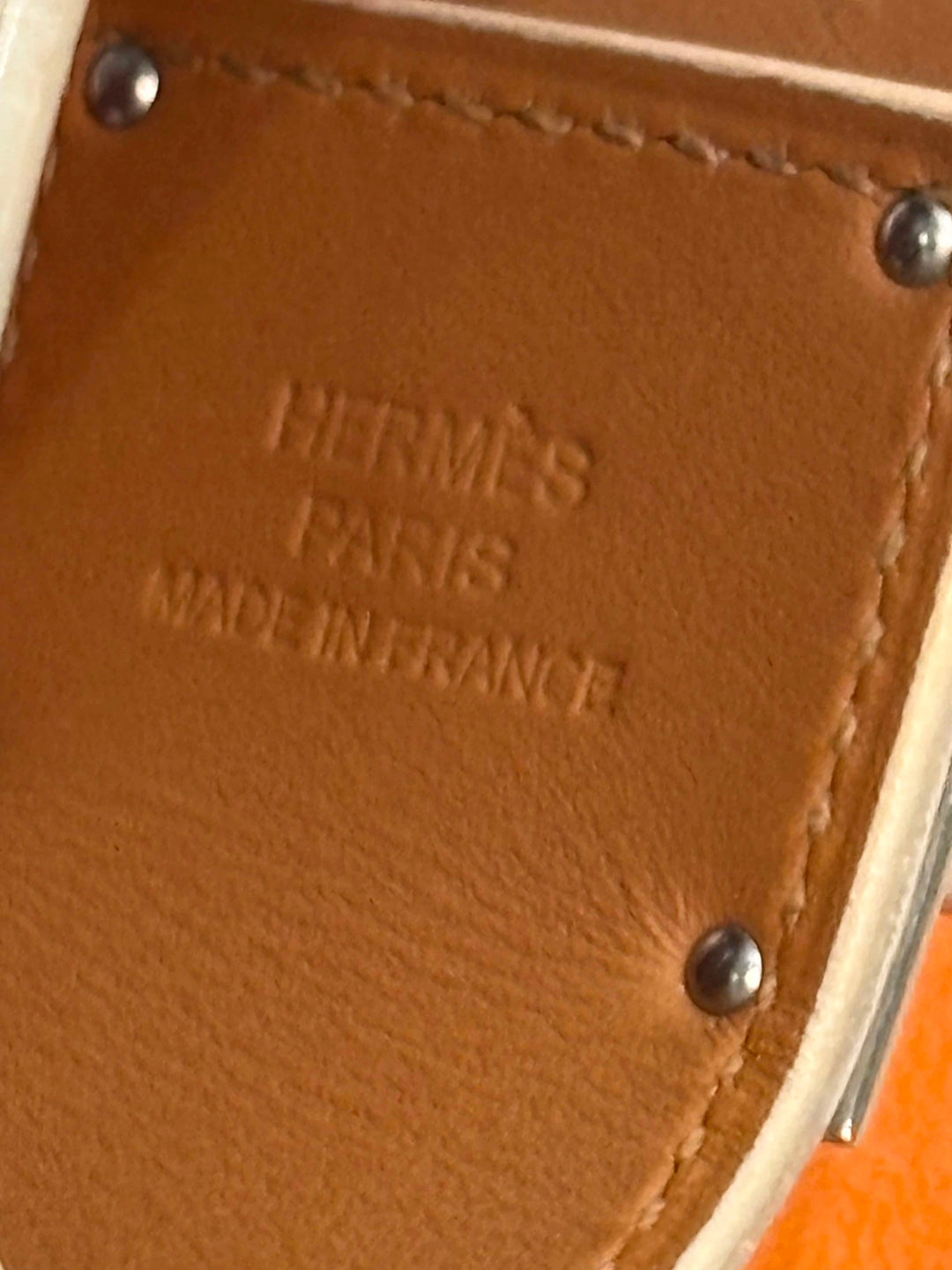 HERMÈS EPSOM LEATHER KELLY DOG WIDE BRACELET