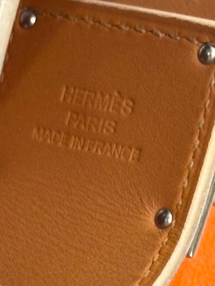 HERMÈS EPSOM LEATHER KELLY DOG WIDE BRACELET